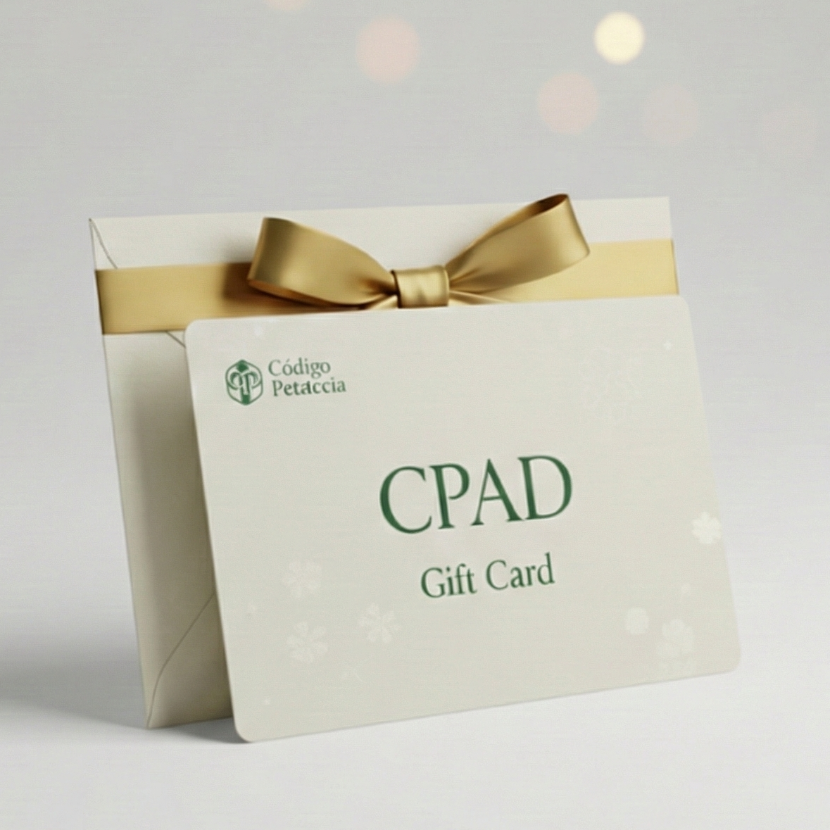 Gift Card “2026 con Plan” — Código Petaccia